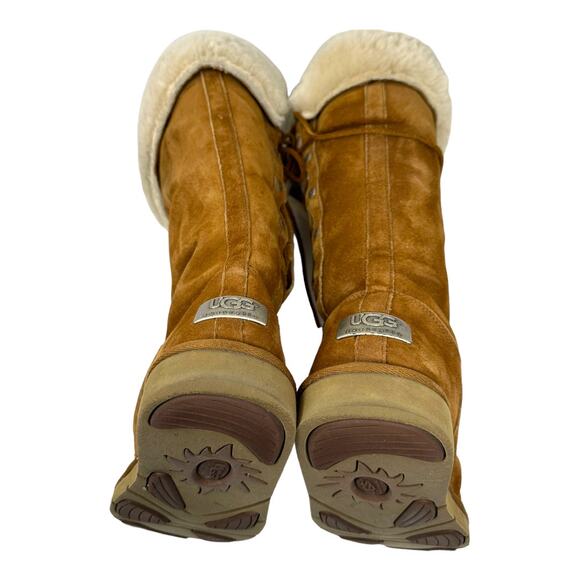 UGG Australia Sundance II Tall Shearling Boots Size 7 - Picture 10 of 10